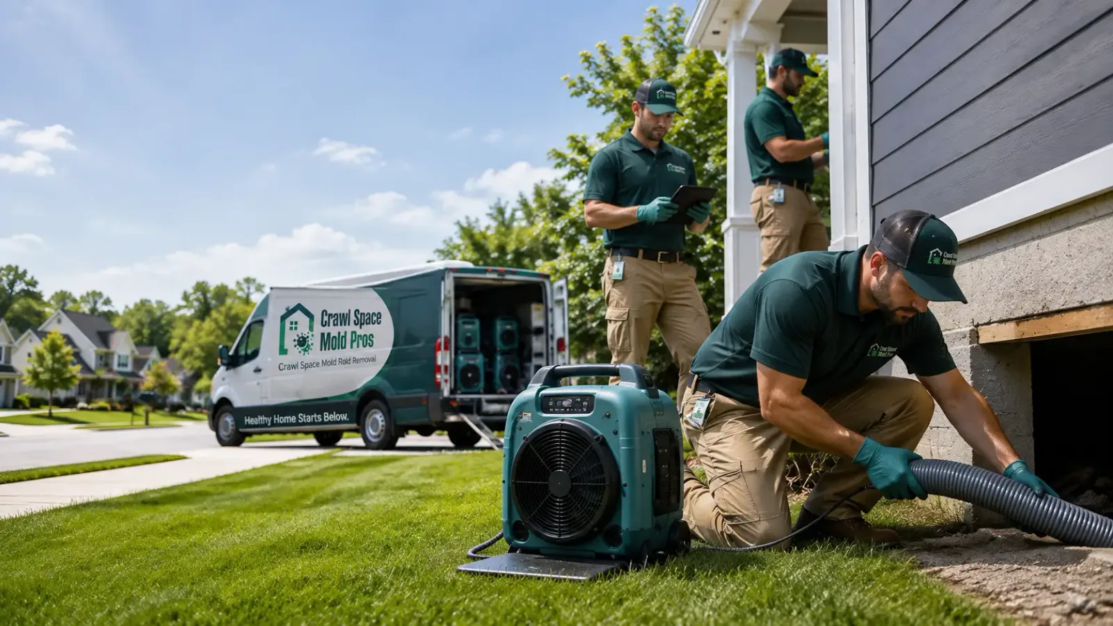 Crawl Space Mold Removal in Fayetteville, NY